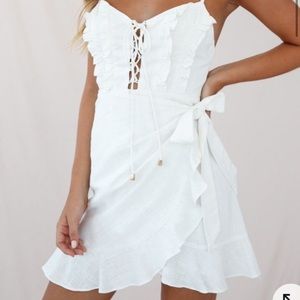 White dress (size M)